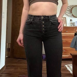 Reformation Cynthia High Rise Button Fly Jeans